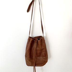 Buffalo Jackson Madison Leather Bucket Bag